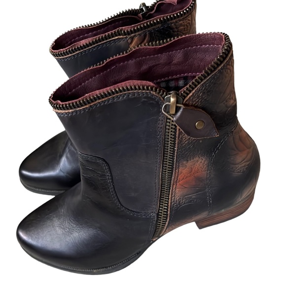 EUC Spring Step L’Artiste Leather Erminia Ankle Boots Size 6.5 - 7 - Picture 7 of 10